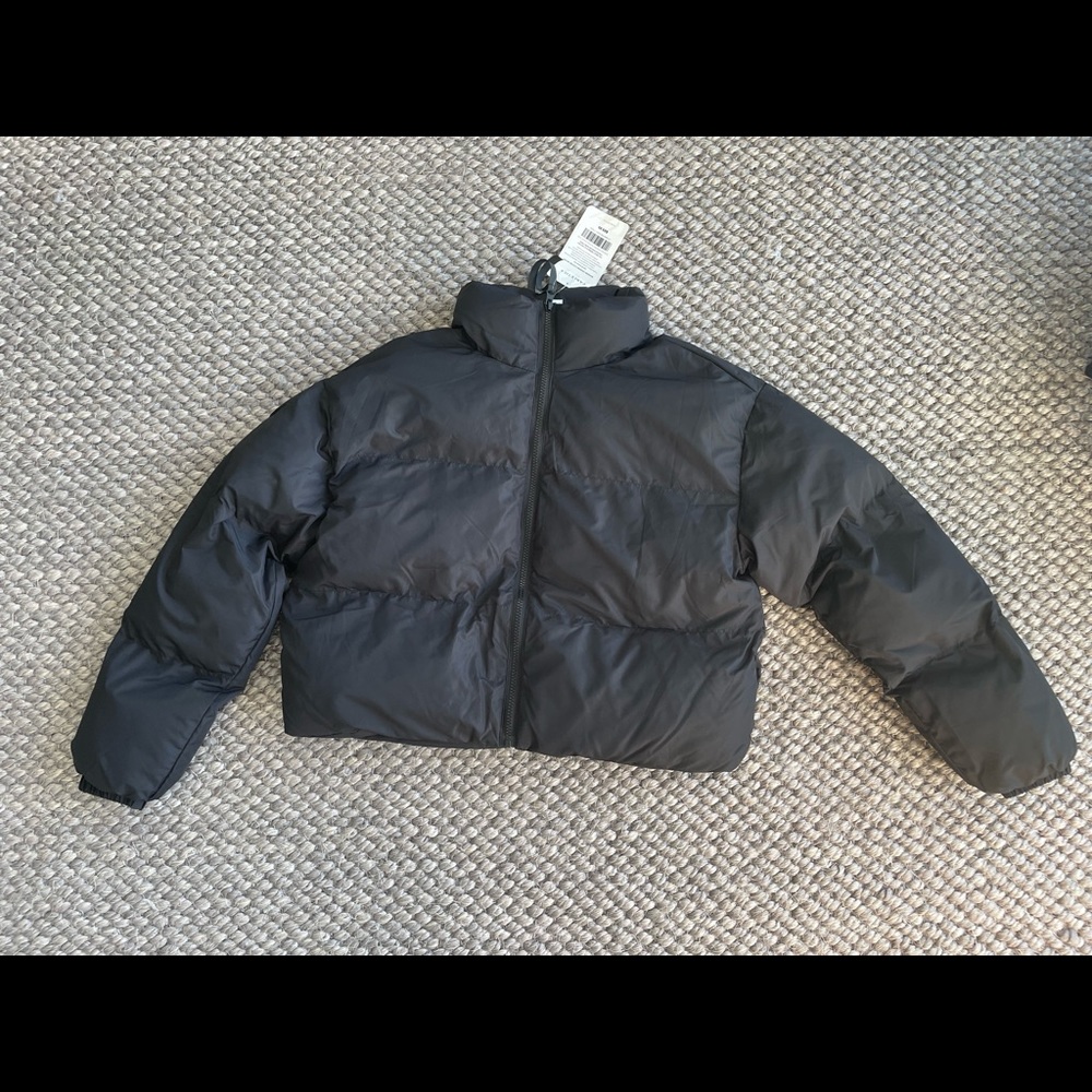 Black Fabletics Puffer Jacket